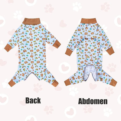 Dog Recovery Suit After Surgery Female Male, Medium Large Dog Neuter Shirt Cone Alternatives Prevent Licking Surgical Onesies (Brea, 3XL)