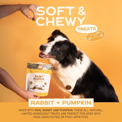 Smart Cookie Healthy Soft Dog Treats Variety Pack - Rabbit, Trout, Wild Boar & Duck - Grain Free Limited Ingredient Training Treats for Dogs with Sensitive Stomach & Allergies, Made in the USA