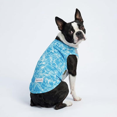 Fitwarm 2 Pack Marine UPF 50+ UV Sun Protection Dog Shirt, Lightweight Cooling Vest, Quick Dry Summer Clothes for Small Dogs Boy Girl, Pet Outfit, Sky Blue, Mint Green, Medium