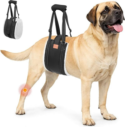 LOOBANI Dog Lift Harness for Back Legs, Portable Dog Sling for Large Dogs Hind Leg Support, Comfortable Supports Helps Canie Hip Arthritis K9 Cruciate Ligament Rehabilitation