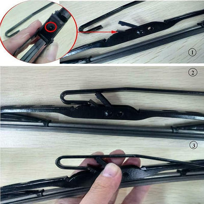UTV Manual Wiper Hand Operated Windshield Wiper for Polaris Ranger 570 800 900 1000, Polaris RZR 800 900 1000 XP, Polari General 1000 Can Am Kawasaki Honda Pioneer Golf Cart Hand Operated Wiper