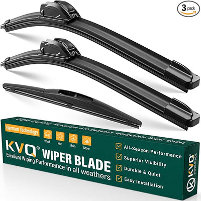 Windshield Wiper Blades Replacement for Honda HRV HR-V 2016 2017 2018 2019 2020 2021 2022, Original Equipment Replacement Front Rear Wiper Blade Set - 26" 18" 10" (Set of 3)