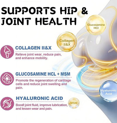 Liquid Collagen for Dogs and Cats, 5 Types of Grass-Fed Collagеn (I, II, III, V & X) for Skin & Coat, Itch Relief, Hips & Joints with MSM, Biotin and Hyaluronic Acid, 2 Oz