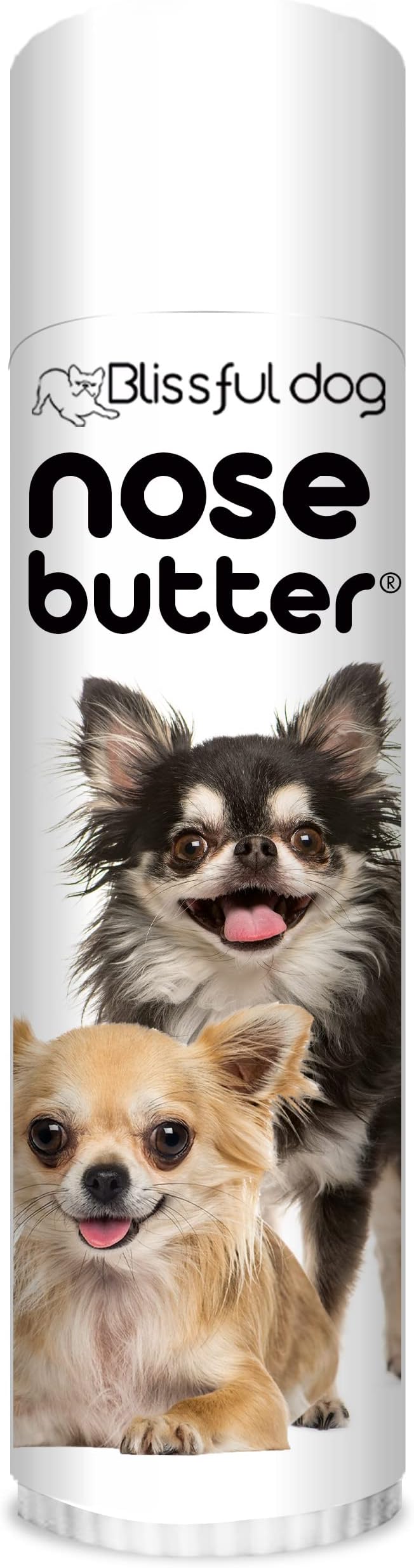 Long Coat Chihuahua Nose Butter for Dry, Cracked Skin, Lick-Safe Dog Nose Balm with Moisturizing Shea Butter, Almond, Olive, and Essential Oils, Pet Supplies, Uncented, 0.50 oz.