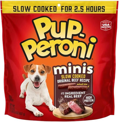 Pup-Peroni Minis Original Beef Recipe Dog Treats, 22.5 Oz. Bag