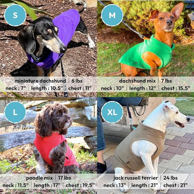 Gooby - Fleece Vest, Small Dog Pullover Fleece Jacket with Leash Ring, Pink, X-Small