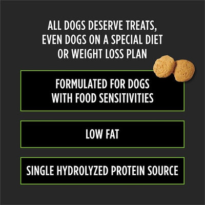 Pro Plan Veterinary Diets Purina Gentle Snackers Hydrolyzed Plus Low Fat Dog Treats - 8 oz. Pouch (Pack of 2)