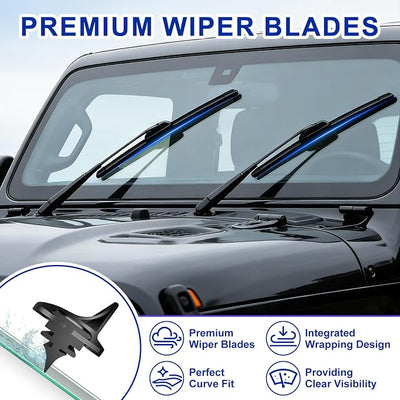 KAIYI 26" + 20" Windshield Wipers Compatible with Chrysler Town&Country 2008-2016,Dodge Grand Caravan 2008-2020,Hyundai Palisade 2020-2023 Premium Automotive Replacement Windshield Wiper Blades 2 Pack