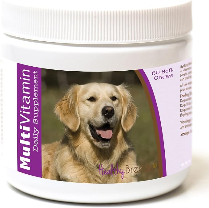 Golden Retriever Multi-Vitamin Soft Chews 60 Count