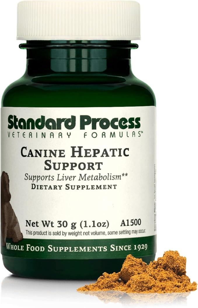 Canine Hepatic Support - Dog Supplement to Aid Liver Health - Hepatic Immune Function & Liver Metabolism Support Supplement - Powder Supplement for Dogs - 30 g