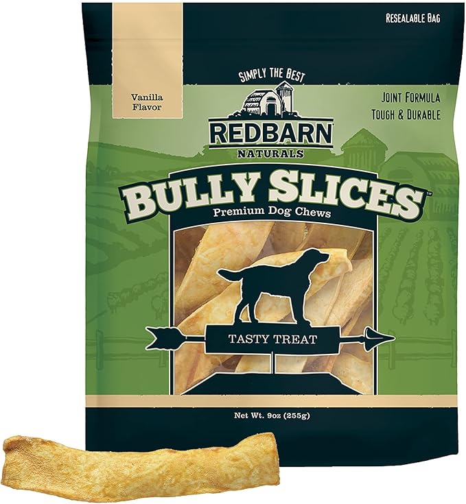 Pet Products Bully Slices for Dogs Vanilla Natural Dental Treats 12 Bags