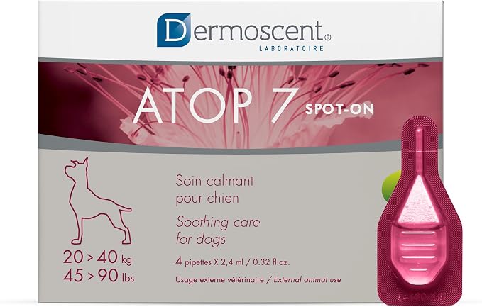 ATOP 7 Spot-On for Large Dogs 45 to 90 lbs (20-40 kg)