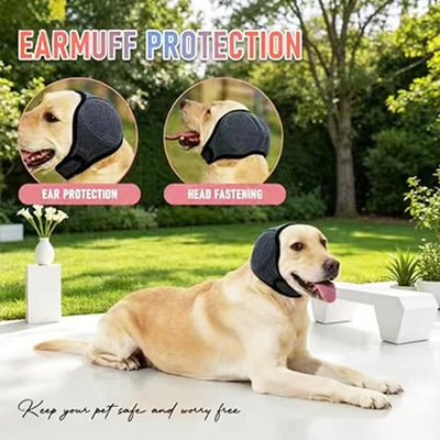 Dog Ear Muffs Noise Protection (Medium) | Vibration Protection, Anxiety Relief, For Firework & Thunderstorms, For Swimming & Bathing, Small Medium Large Dogs