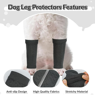 ROZKITCH 4 PCS Anti Licking Sleeve for Cats, Elbow Sleeve Scratching Prevention Protection Wraps