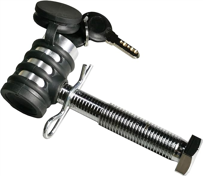 MaxxHaul 50376 Threaded Hitch Locking Pin for MaxxHaul Models 70210, 50250 & 50606 Bike Racks with Compatible Parts ONLY, M16 Threaded pin Works on The 2" receivers Less Than 3.3" Wide