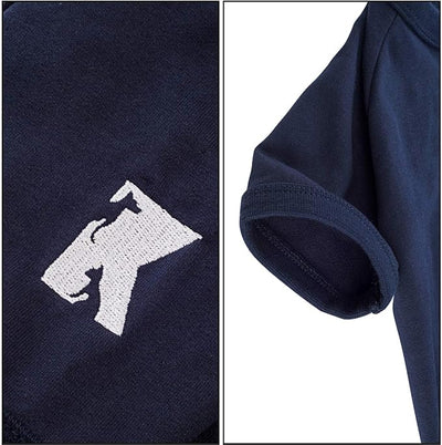 Koneseve Dog Shirts Soft Cotton Dog Clothes Stretchy T-Shirt for Small Medium Large Dogs Cat Shirt Breathable Puppy Outfit Kitten Apparel Pet Pullover Tee Blank Basic Sweatshirt 2-Pack Blue & Red 4XL