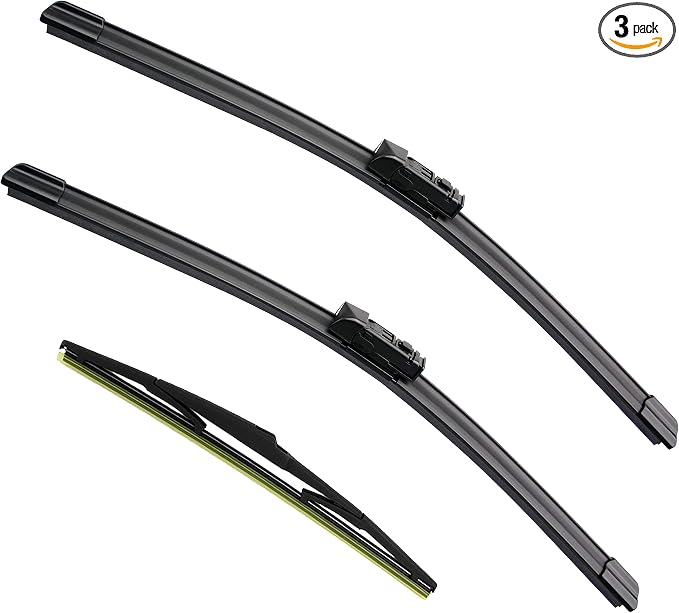 3 Factory windshield wipers blades Replacement for 2016-2022 Toyota Prius | Original Equipment,28"16"16"(Set of 3)Top Lock,Automotive Windshield Wipers,Premium All-Seasons,Exact Fit, Easy Installation