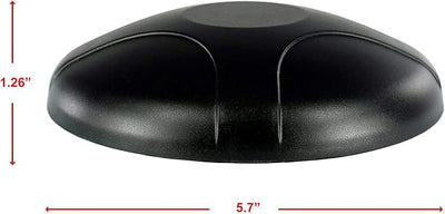 Proxicast 5-in-1 Professional Low-Profile MIMO LTE + Wi-Fi + GPS Screw Mount Combination Vehicle Antenna Compatible with Cradlepoint, Digi, Peplink and Other Modems/Routers (ANT-500-221)