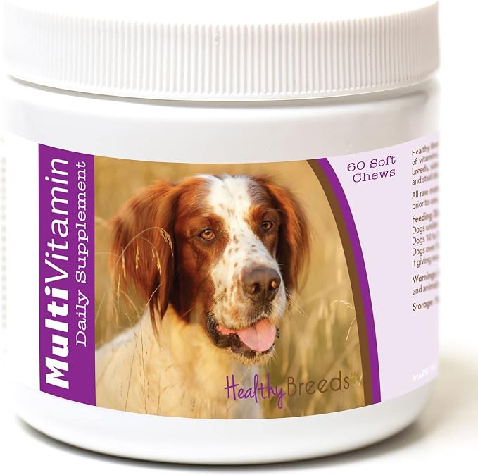 Irish Red and White Setter Multi-Vitamin Soft Chews 60 Count