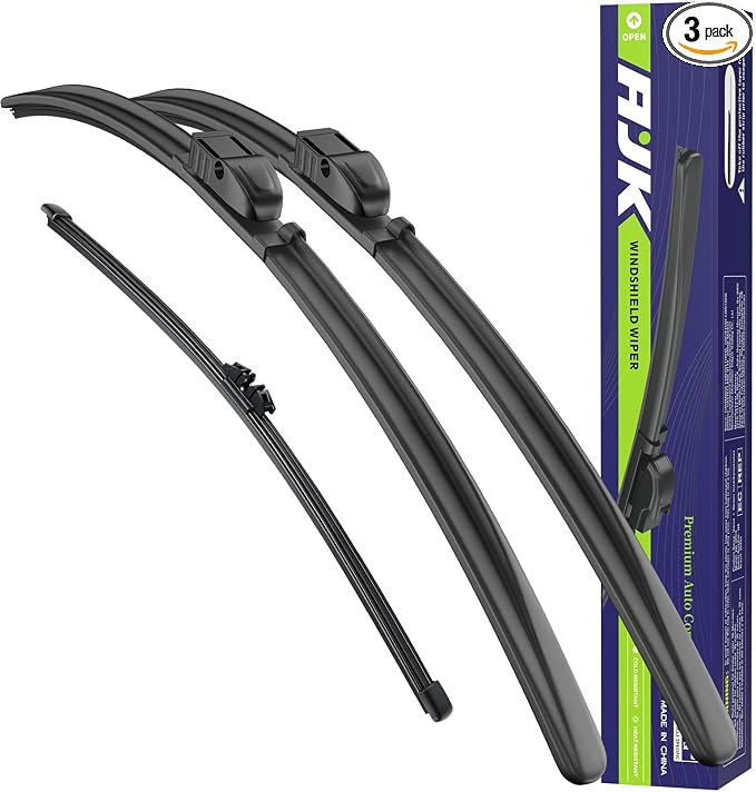 Front and Rear Wipers for BMW X5 2007-2011 | Original Equipment Replacement Back Window Windshield Wipers, Vehicle Specific Fit, Pack of 3