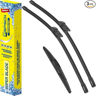 GSPSCN 3 Wipers Replacement For Subaru Forester 2024-2019，Premium Original Equipment Windshield Wiper Blades Set 26"+17"+14" (Set of 3)