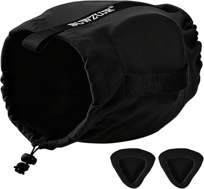 Dog Ear Muffs Noise Protection,Noise Cancelling Ear Wraps for Dogs,Washable Sound Absorbing Inserts