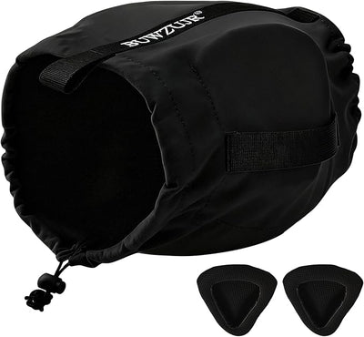 Dog Ear Muffs Noise Protection,Noise Cancelling Ear Wraps for Dogs,Washable Sound Absorbing Inserts