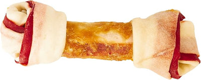 Good'n'Fun Good ’N’ Fun Triple Flavor Chews, Rawhide Treats For Dogs, 6-Inch Bone