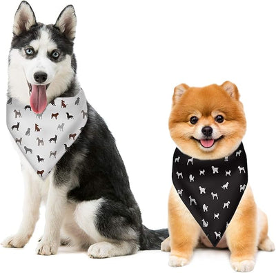 KEIAHUAN Camo Dog Bandana Washable Headband Scarf Square Pet Scarf Accessories for Dogs Cats