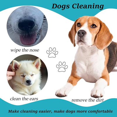 6 Inch Long Cotton Swabs,Large Cotton Buds with Bamboo Handle for Dogs 500pcs
