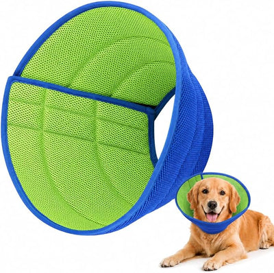 Soft Dog Cone Collar to Stop Licking After Surgery, Comfy Dog Cone Alternative for Large Medium Small Dogs/Cats, Adjustable Washable E-Collar for Spay Neuter Recovery and Neck Protection