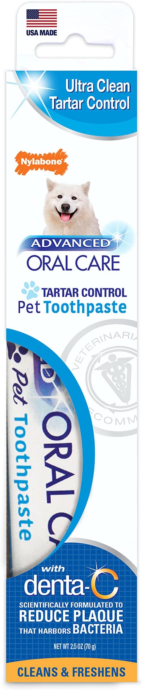 Advanced Oral Care Tartar Control Dog Toothpaste Original 2.5 oz. (1 Count)