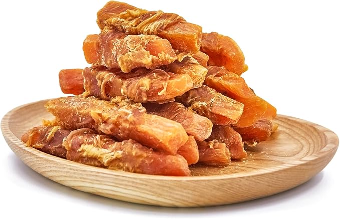 Jungle Calling Chicken & Sweet Potato Dog Treats – Gluten-Free, Grain-Free, High-Protein Natural Chews for Medium/Large Breeds, 10.6 oz