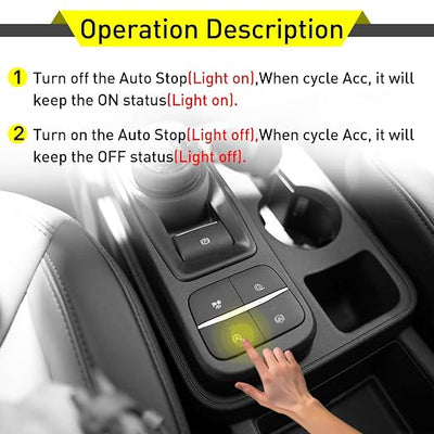 Auto Start Stop Eliminator for Ford Maverick 2022 2023 2024 2025 Autostop Engine System Disable Eliminator Compatible with Maverick Accessories Module Plug & Play