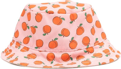 THE WORTHY DOG Peachy Keen Hat for Dogs – Lightweight Pet Sun Hat with Adjustable Chin Strap, Soft Brim & Bright Colors - Peach, Small