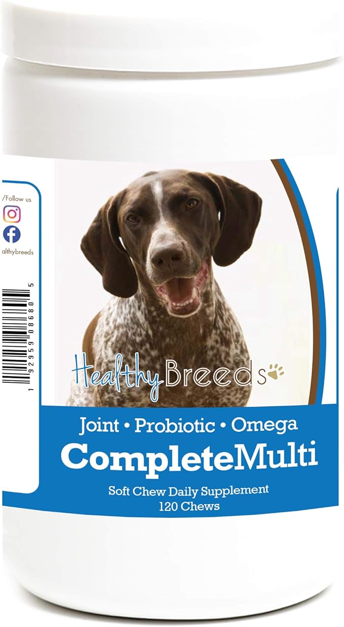 German Shorthaired Pointer All in One Multivitamin Soft Chew 120 Count