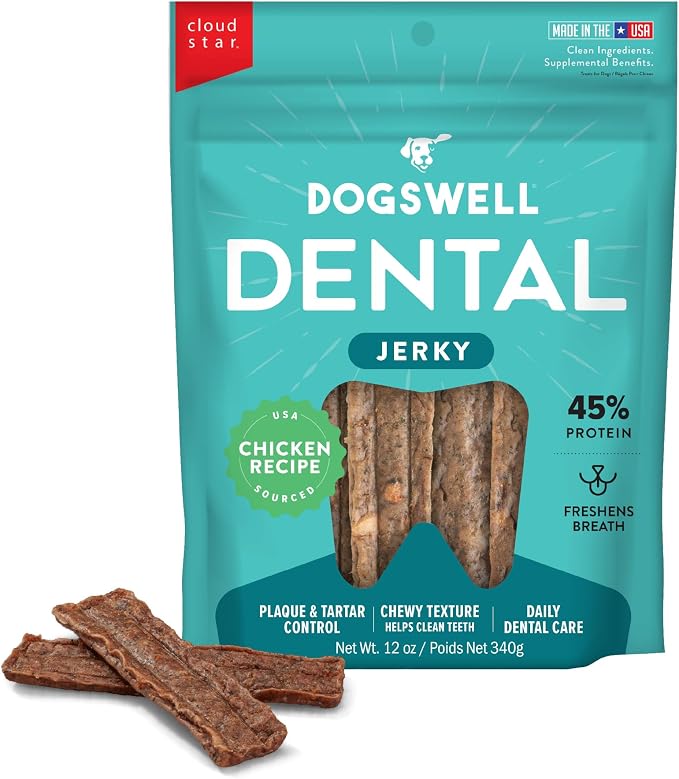 Dental Chicken Jerky 12 Ounce