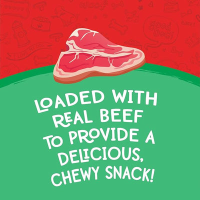 Meaty Treats Gourmet Cuts Beef & Rice Flavor Soft & Chewy Dog Treats, 25-oz.