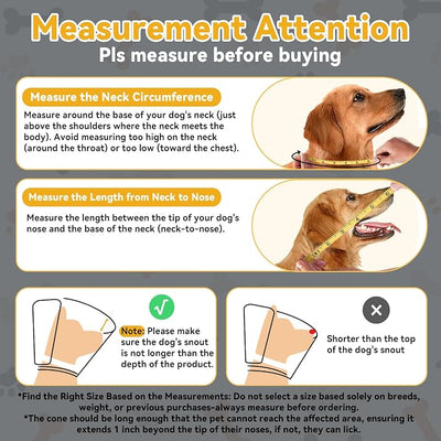 Upgraded Dog Cone Collar for Large Medium Dogs, Soft Dog Cone with Double-Layer Design, Adjustable Pet Recovery Collar for Dogs After Surgery, Elizabethan Collar (XS, Grey)