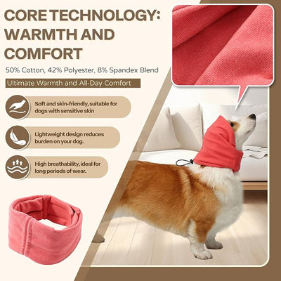 Dog Head Ear Warp Relief Ear Muffs Noise Protection
