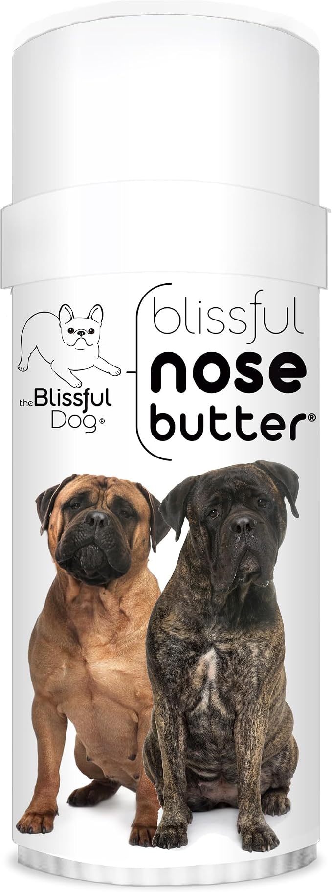 Bullmastiff Unscented Nose Butter - Dog Nose Butter, 2 Ounce