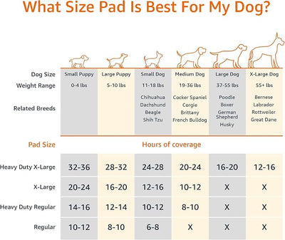 Amazon Basics Carbon Odor Control Dog and Puppy Pee Pads, 5-Layer Leak-Proof Super Absorbent, Quick-Dry Surface for Potty Training, Regular Size 22"x22", Gray, 80 Count
