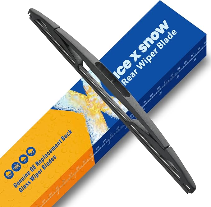 12" Rear Wiper Blade Replacement for Jeep Wrangler 2017-2007 Ford Escape 2012-2008 Flex 2019-2009 Buick Enclave 2017-2008 Tahoe/Suburban 14-07 Yukon 14-07 Rear Windshield Wiper Blade(12-E)