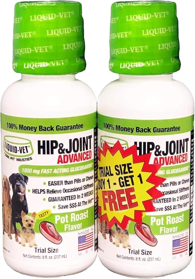 K9 Hip & Joint Advanced Formula, Pot Roast Flavor, 8 oz Trial Size Buy 1 Get 1 FREE