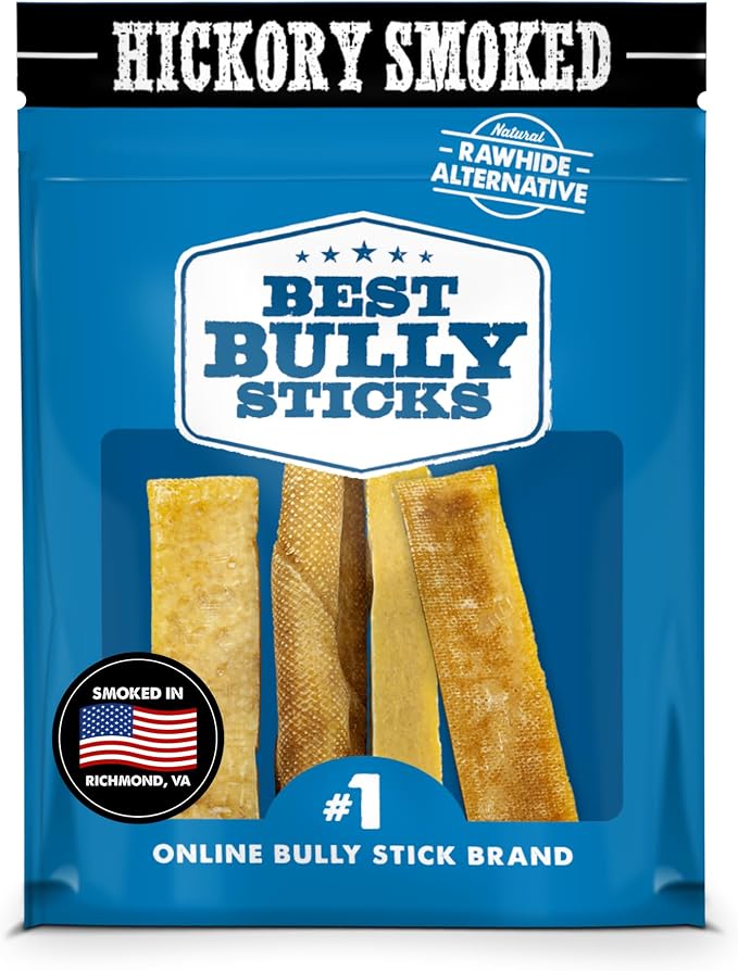 Smoked Yak Cheese Himalayan Dog Chews - Large Chews 4 Count (Pack of 1) - Natural, Lactose Free Cheese, Odor-Free, Long-Lasting Snack
