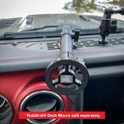 Bulletpoint Dash Mount Magnetic Cell Phone Holder Compatible with MagSafe iPhone Smartphones - 20mm (0.787 inches) Attachment Ball (MagSafe Holder with 7cm Arm)