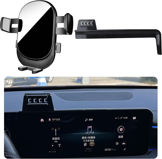 Car Phone Holder for Mercedes Benz GLB/CLA/A-Class Auto Accessories [Only for 10.25" Screen，Include：2020-2024 GLB/CLA & 2019-2022 A-Class] [7" Screen Not usable]