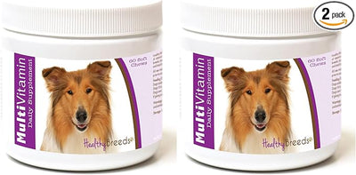 Healthy Breeds Collie Multi-Vitamin Soft Chews 60 Count (Pack of 2)