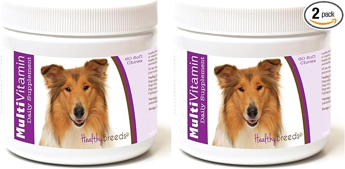 Collie Multi-Vitamin Soft Chews 60 Count (Pack of 2)