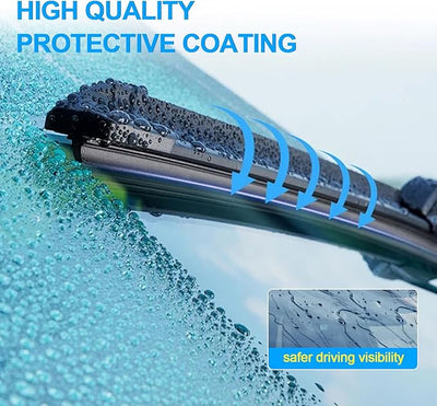 CJPPPZIW® Windshield Wipers -26"+16" Replacement for 2009-2019 Toyota Corolla/2013-2025 Toyota RAV4,OEM Quality Premium All-Season Wiper Blades (Set of 2)